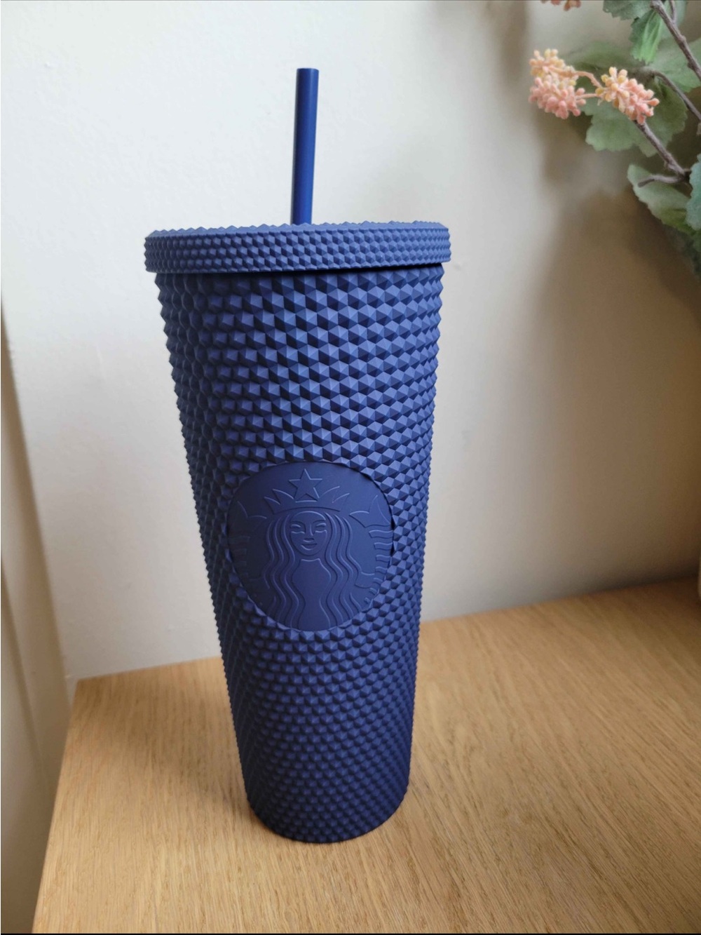 STARBUCKS Matte Purple Studded Tumbler
